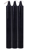 Japanese Drip Candles - 3 Pack - Black