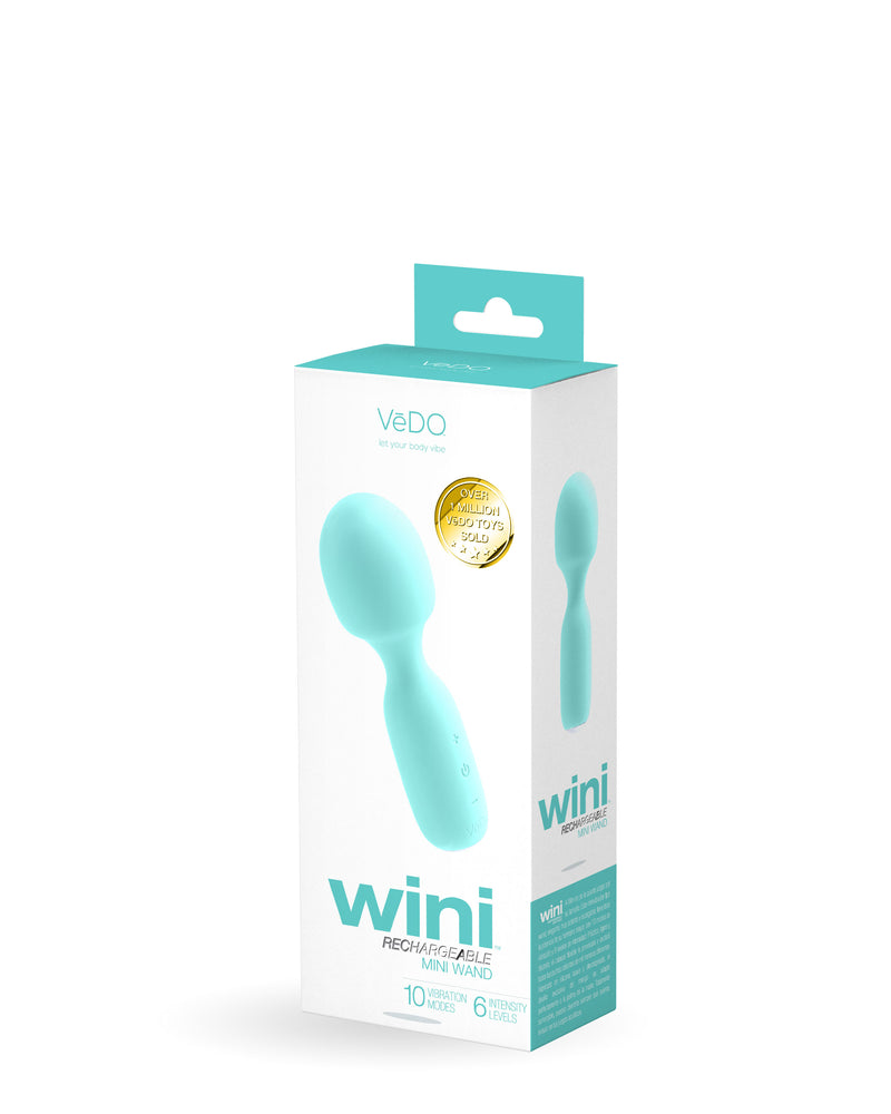 "Wini Rechargeable Mini Wand - Turquoise VI-W0201"