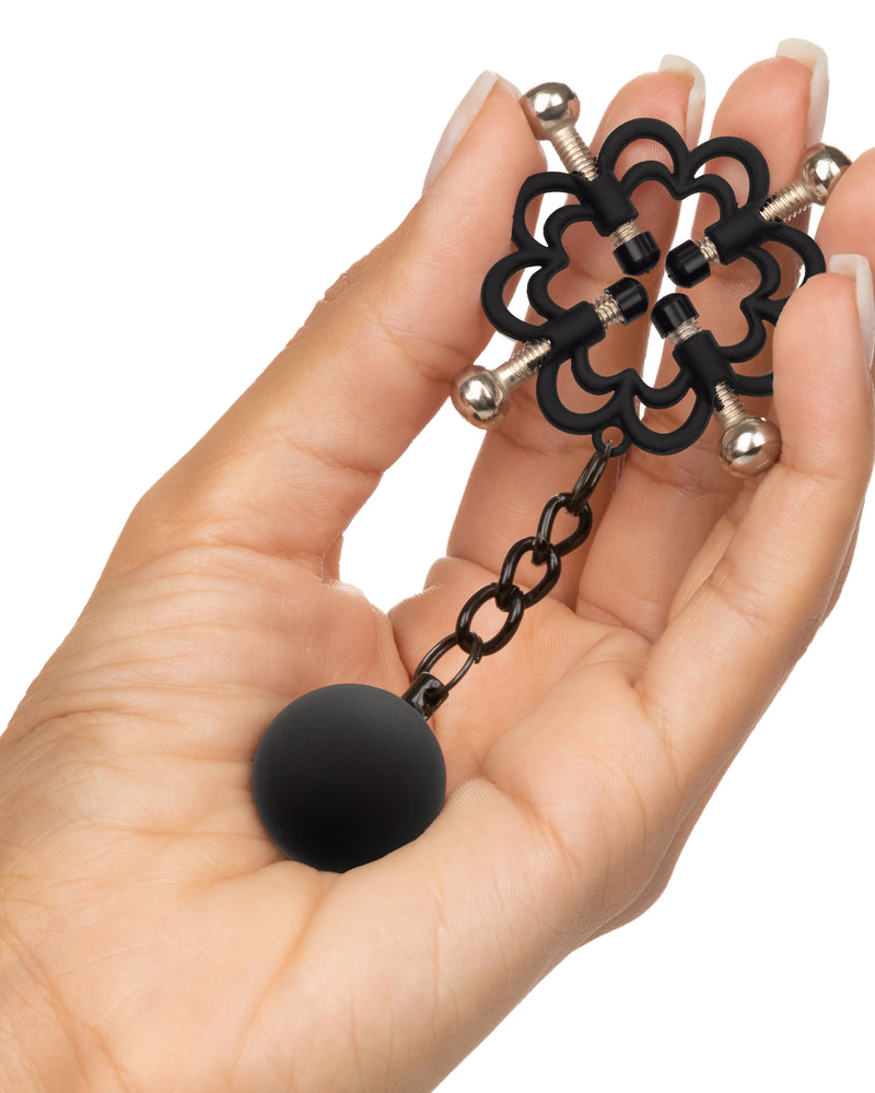 Nipple Grips Power Grip 4-Point Weighted Nipple Press