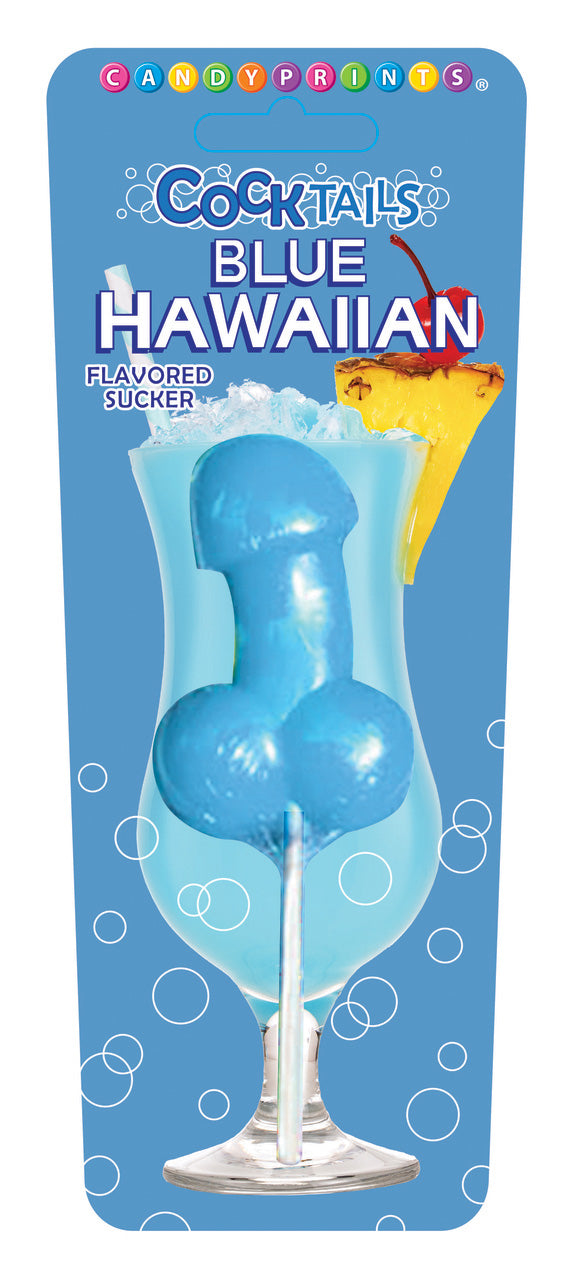 "Blue Hawaiian Cocktail Sucker CP-1041"