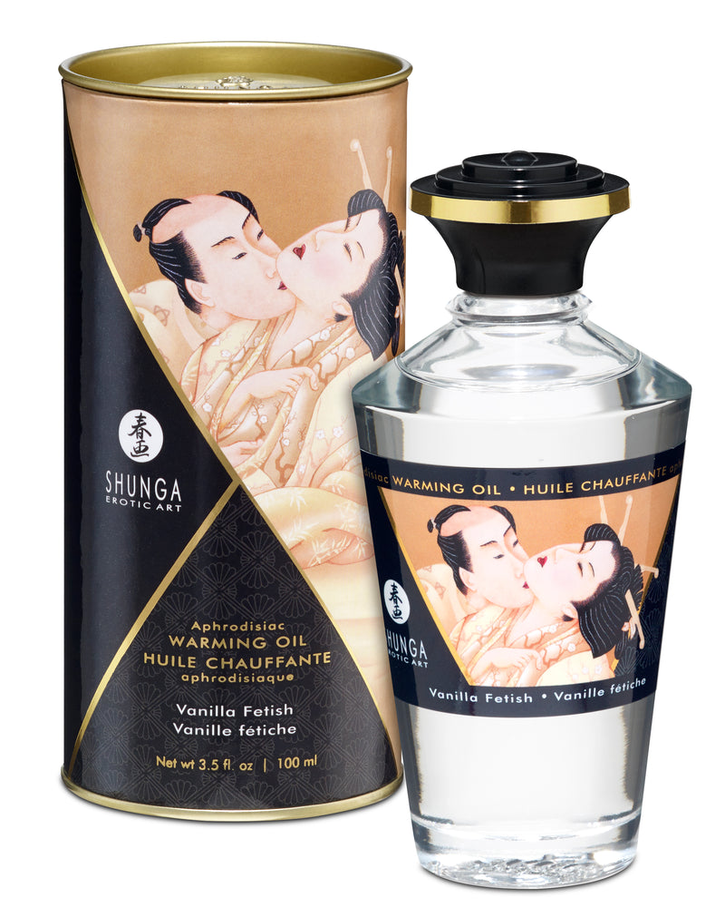 "Aphrodisiac Warming Oil - Vanilla Fetish SHU2207"