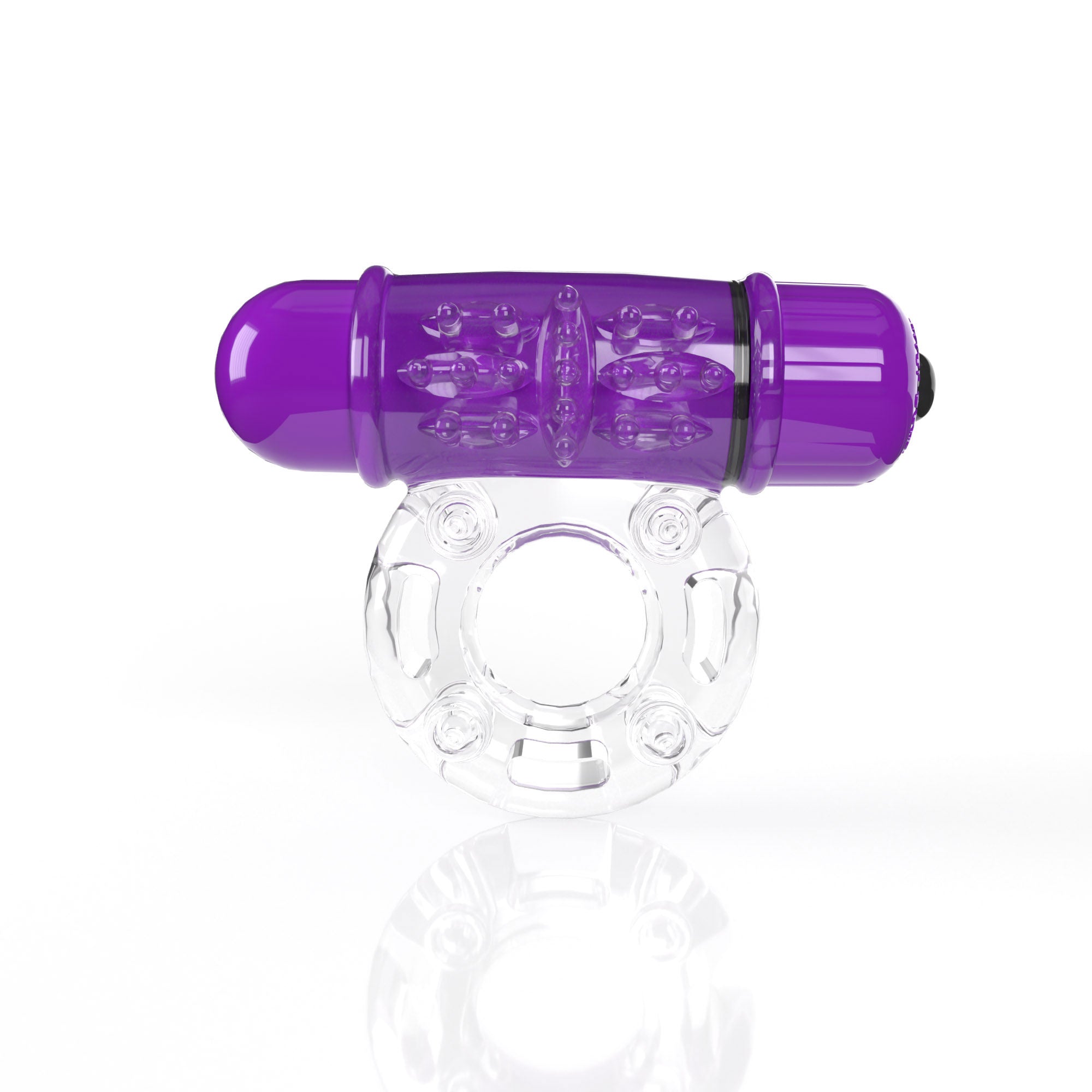 Screaming O 4b - Owow Super Powered Vibrating Ring - Grape