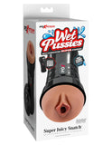 "Wet Pussies - Super Juicy Snatch Self-Lubricating Stroker - Brown PDRD44129"