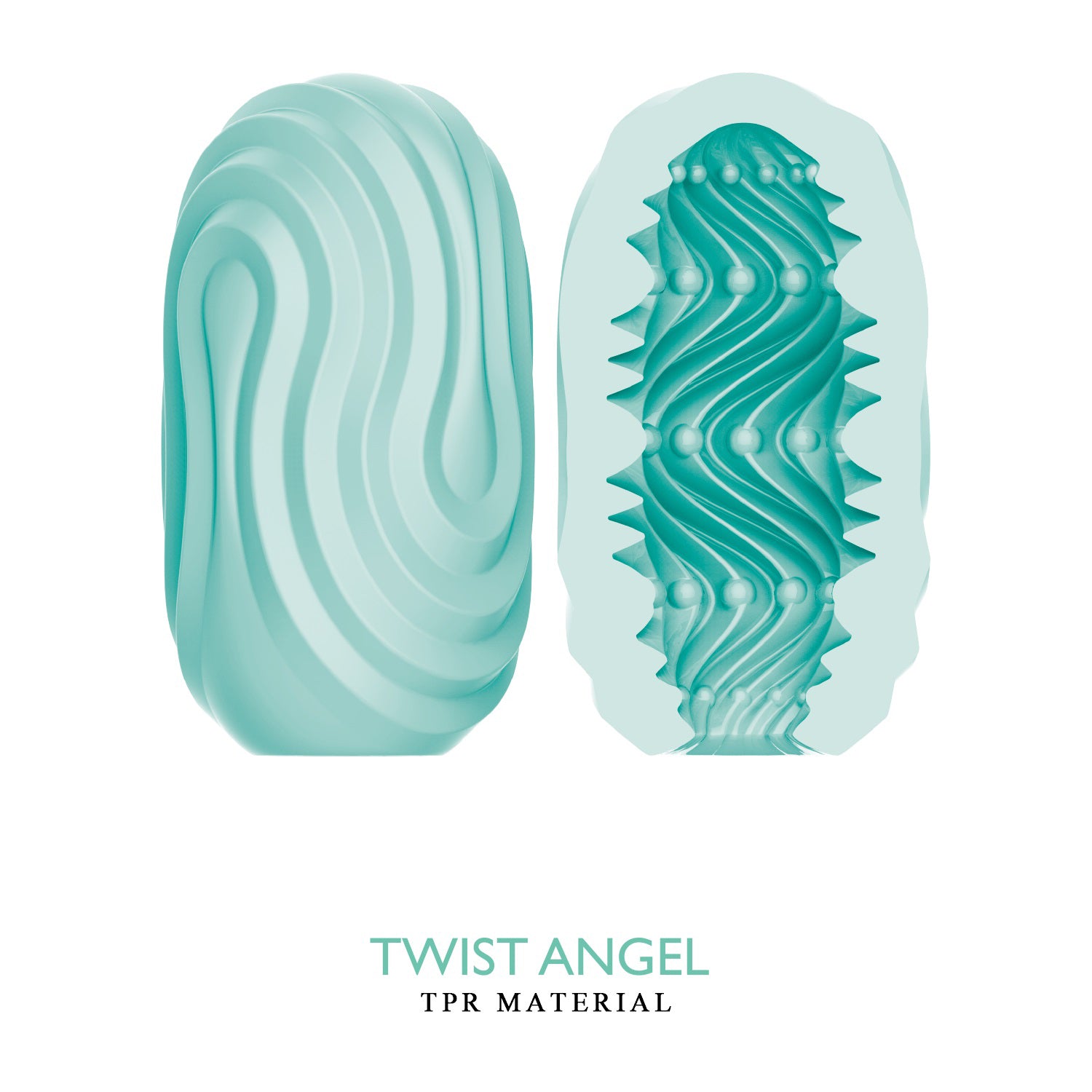 "Pretty Love - Twist Angel Cupid-X - Teal BI-014931-1"