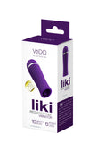 Liki Rechargeable Flicker Vibe - Deep Purple