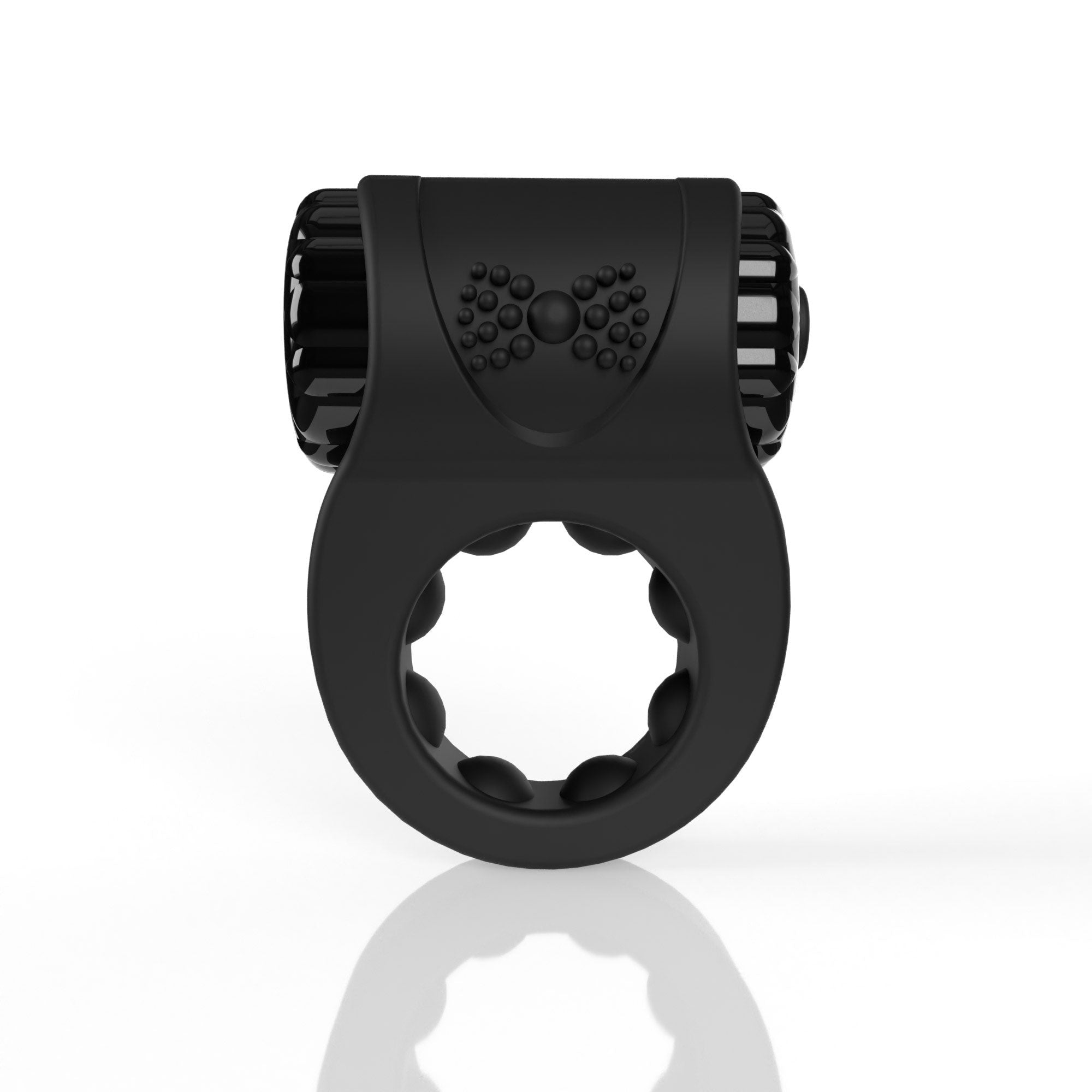 Screaming O - Big O Ritz Rechargeable Vibe Ring - Black