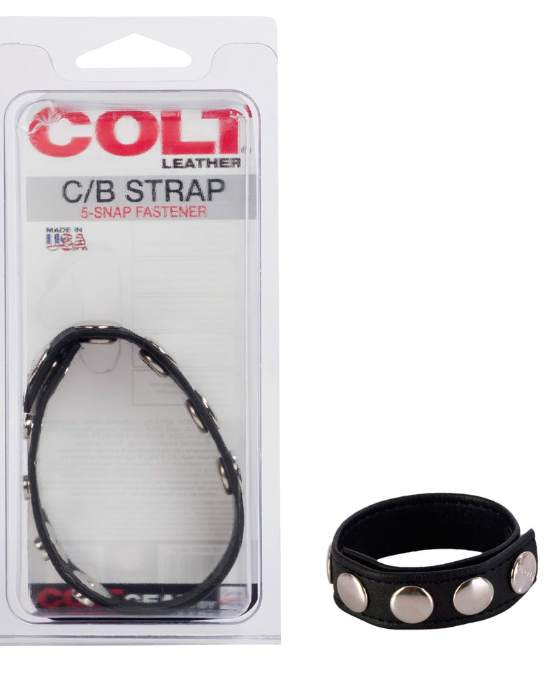 Colt Adjustable 5 Snap Leather