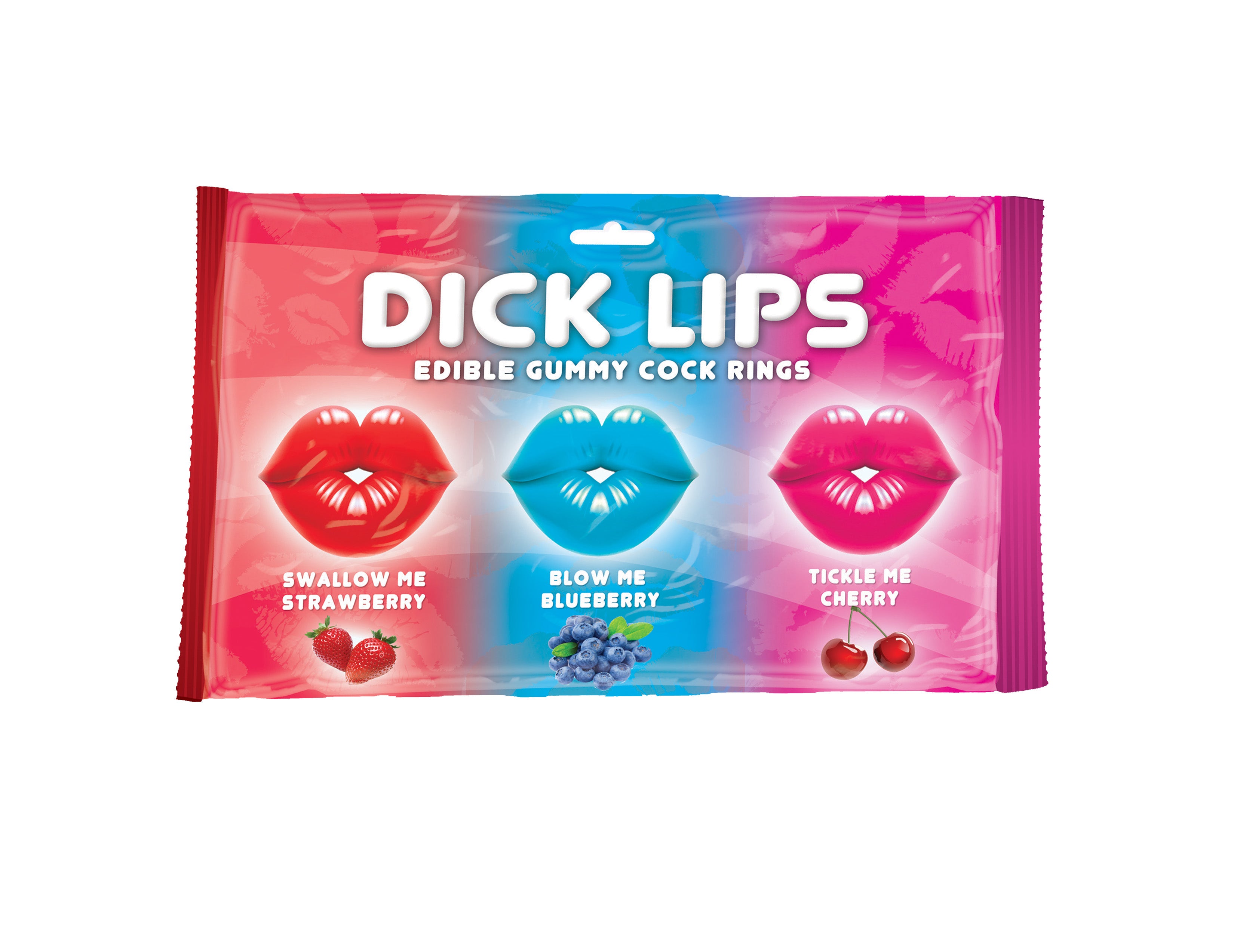 "Dick Lips Edible Gummy Cock Rings HTP2987"