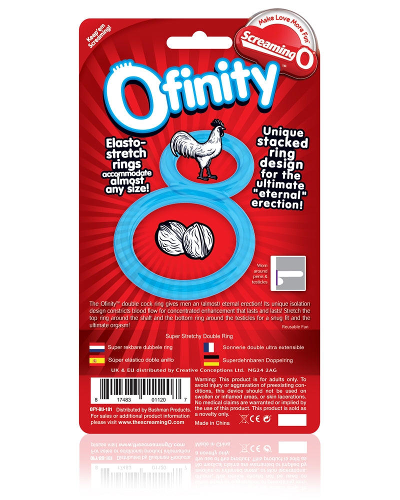 Ofinity Double Ring - Blue