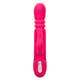 Jack Rabbit Signature Heated Silicone Triple Fantasy Rabbit - Pink