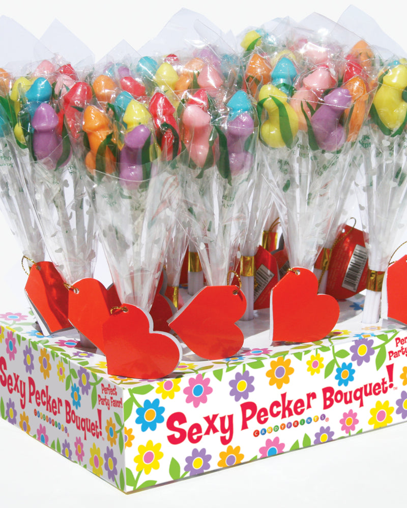 Candy Penis Bouquet - 12 Piece Display