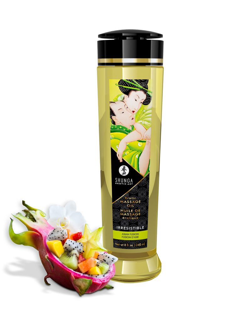 "Massage Oils - Irresistible - 8 Fl. Oz. Asian Fusion SHU1218"