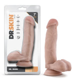 Dr. Skin - Dr. Mark - 7 Inch Dildo With Balls - Beige