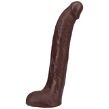 Signature Cocks - Brickzilla - 13 Inch Ultraskyn Cock With Removable Vac-U-Lock Suction Cup - Chocolate