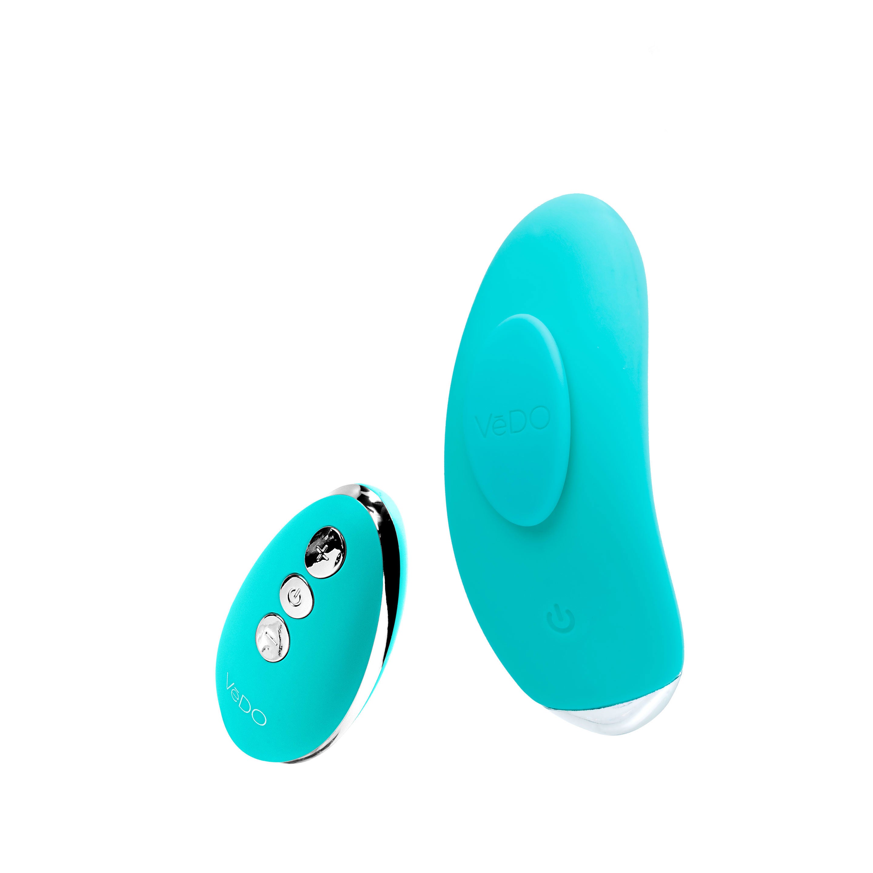 "Niki Rechargeable Flexible Magnetic Panty Vibe - Turquoise VI-P1601"