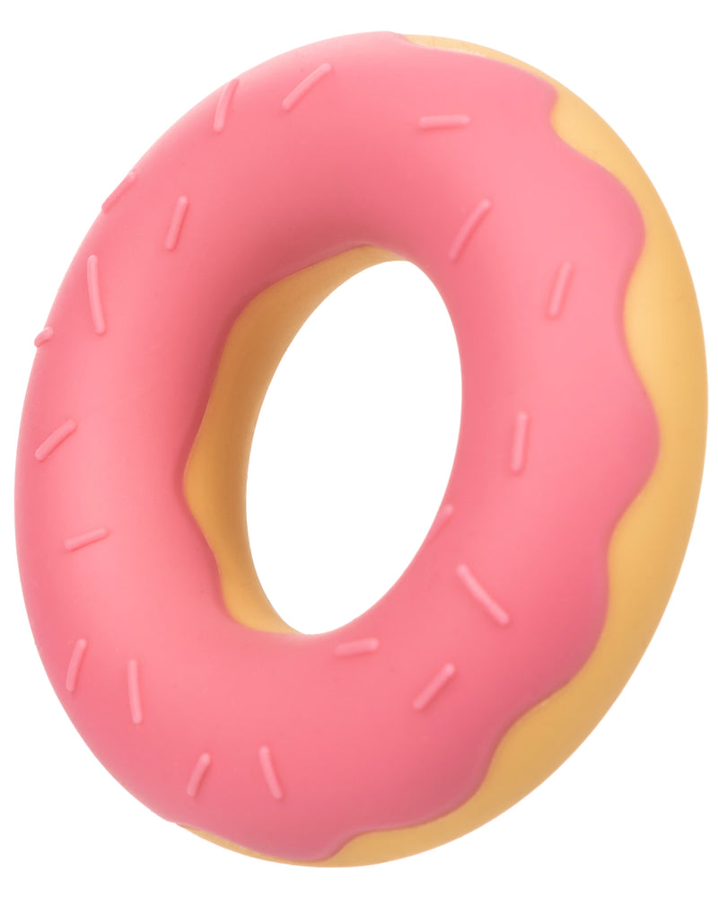 Naughty Bits Dickin Donuts Silicone Donut Cock Ring - Pink