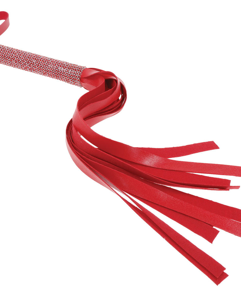 "Amor Sparkle Flogger - Red SS09955"