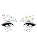 "Celeste Glow in the Dark Face Jewels Sticker LA-EYE045"