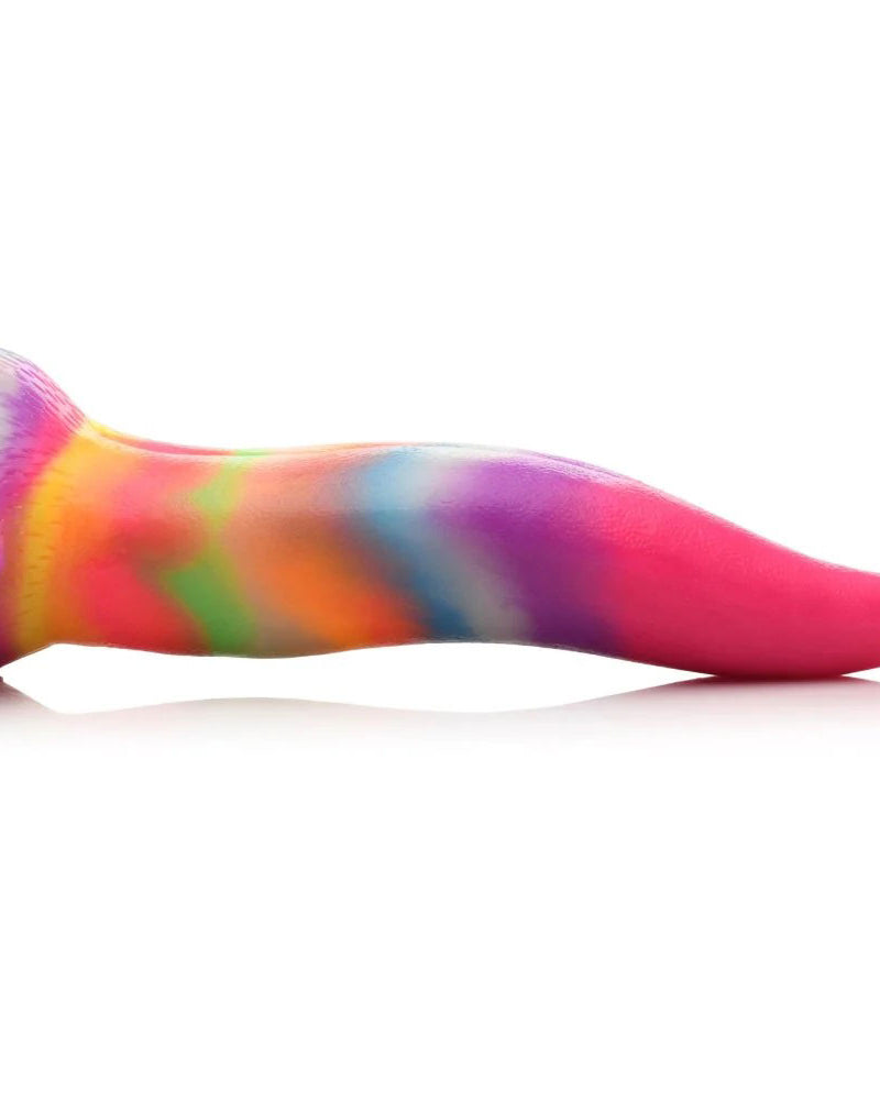 "Unicorn Kiss - Unicorn Tongue - Glow-in-the-Dark - Silicone Dildo CC-AH100"