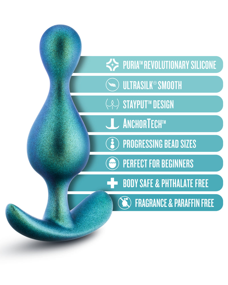 "Anal Adventures Matrix - Photon Plug - Neptune Teal BL-10482"