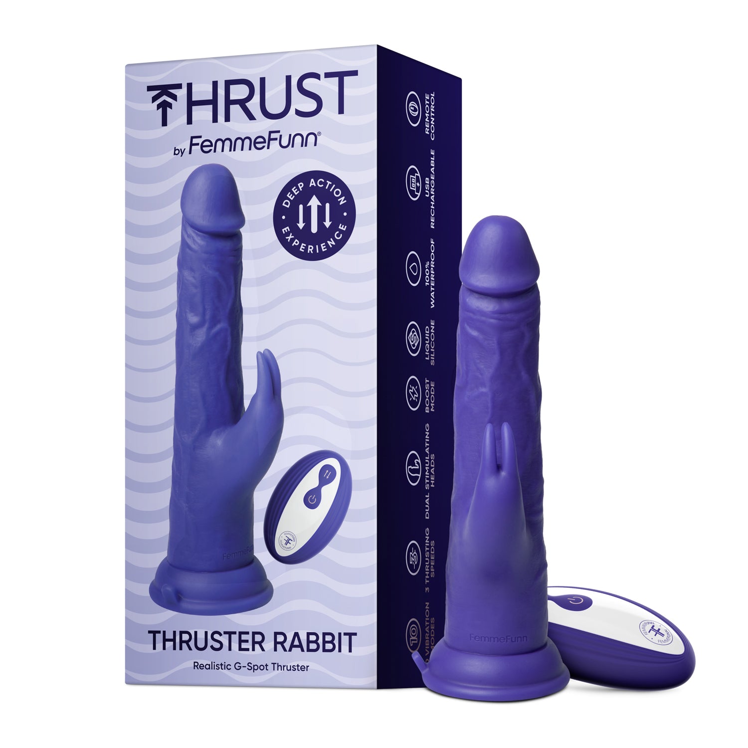 "Thruster Rabbit - Purple FF-1046-2D"