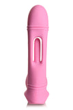 Flickers G-Flick Flicking G-Spot Vibrator With Remote - Pink