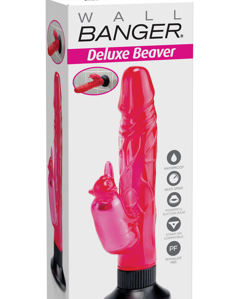 "Waterproof Beaver Wall Bangers Deluxe - Pink PD1654-11"