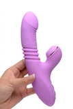 Shegasm Thrusting Suction Rabbit - Purple