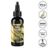 Fuck Sauce Flavored Water-Based Personal Lubricant - Banana - 2 Fl. Oz.