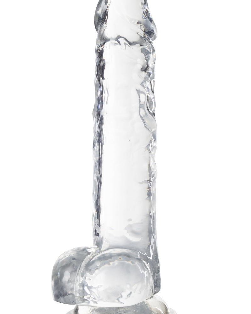 Naturally Yours - 7 Inch Crystalline Dildo - Diamond