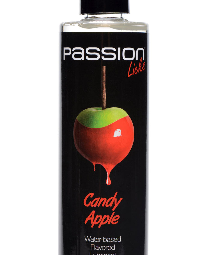 Passion Licks Candy Apple Water Based Flavored Lubricant - 8 Fl Oz / 236 ml