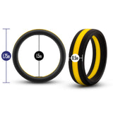 Performance - Silicone Go Pro Cock Ring - Black/gold/black