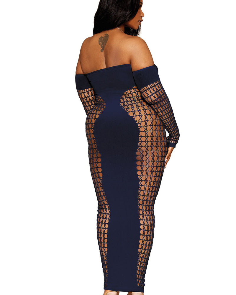 Bodystocking Gown - Queen Size - Denim