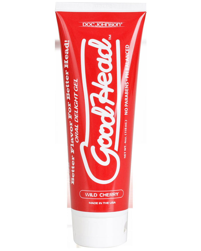 Good Head Oral Delight Gel 4 Oz - Wild Cherry