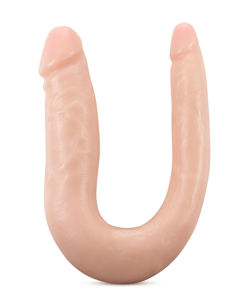 Dr. Skin Silicone - Dr. Double - 12 Inch Double Dong - Vanilla