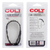 "Colt 8 Snap Fastener Leather Strap - Black SE6843402"