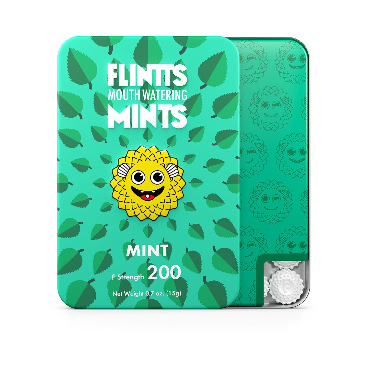 "Flintts Mouth Watering Mints Mint - F-Strength 200 FM-MINT"