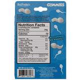 "Sperm Shape Gummies Pina Colada Flavored 4.2oz HTP3318"