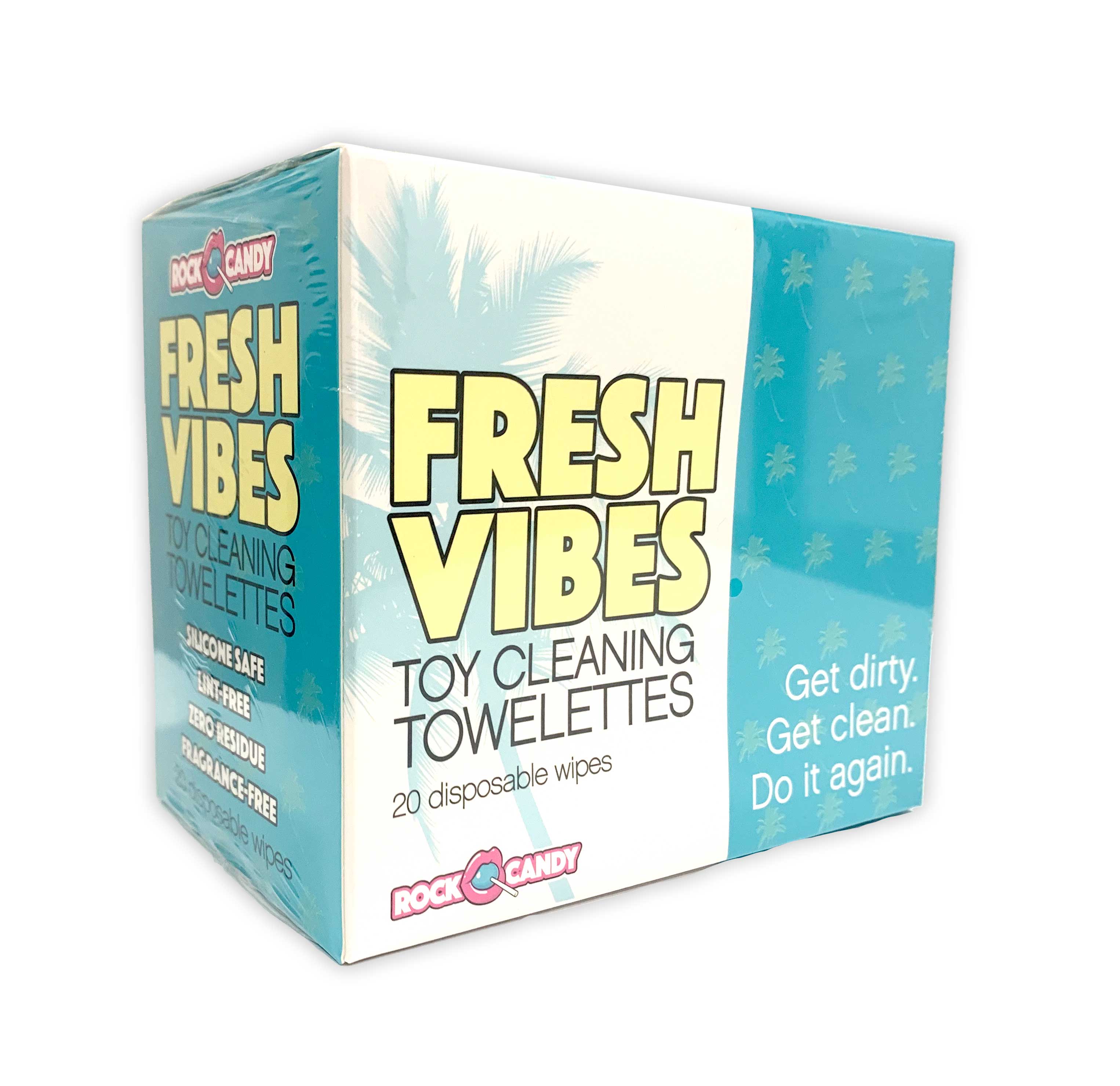 Fresh Vibes Individual Wipes - Box of 20