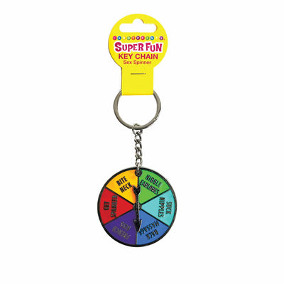 "Super Fun Key Chain, Sex Spinner LG-CP1175"