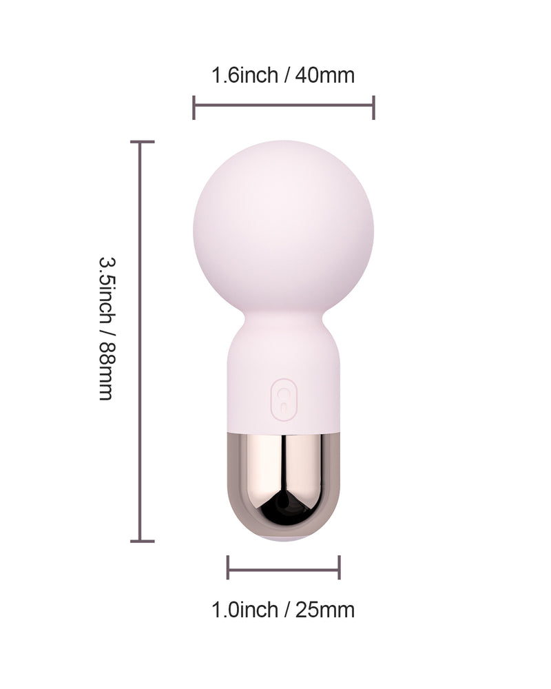 Pokewan Mini Wand Massager - Pink