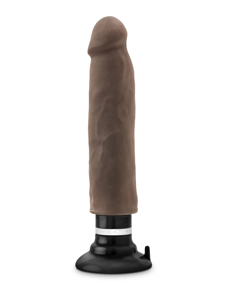 "Au Naturel - 11 Inch Sensa Feel Magnum Vibrating Dong - Chocolate BL-27916"