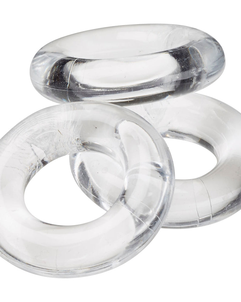 "Cockring Combo Clear WTC63842"