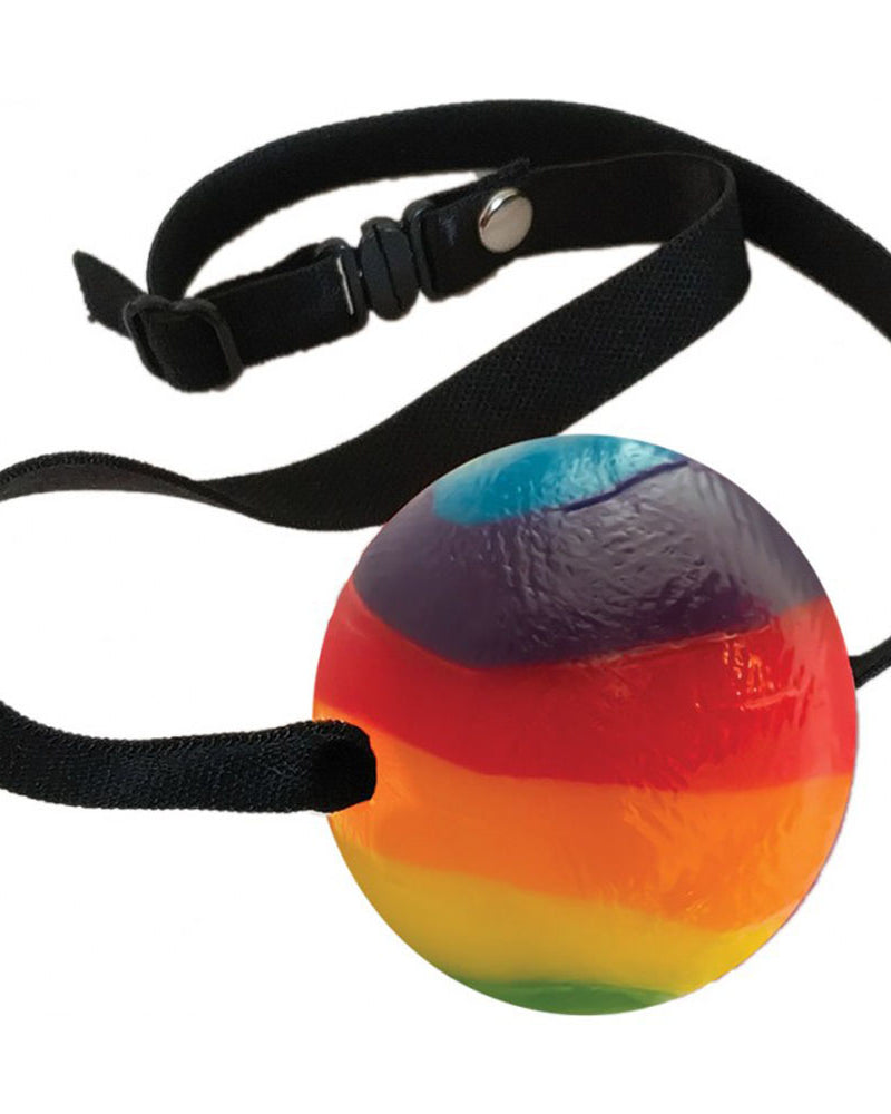 "Rainbow Candy Ball Gag HTP3257"