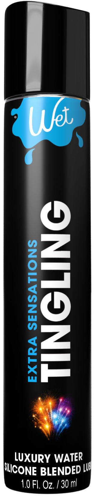 "Wet Extra Sensations Tingling Water/silicone Blend Based Lubricant 1 Oz WT27310"