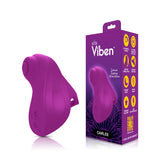 (Presale Only) - Carlee - Berry - Powerful Tapping Finger Vibe With Comfort Grip Ring