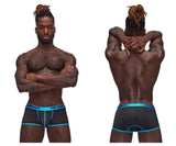 "Casanova Uplift Mini Shorts - XL - Black/blue MP-143270BKXL"