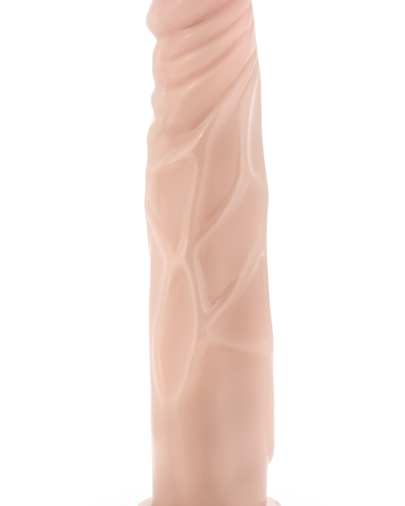 Dr. Skin Silicone - Dr. Carter - 7 Inch Dong With Suction Cup - Vanilla