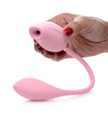 Shegasm 8x Tandem Plus Silicone Suction Clit Stimulator and Egg