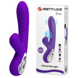 "Pretty Love Jersey Sucking and Vibrating Rabbit - Purple BI-014833"